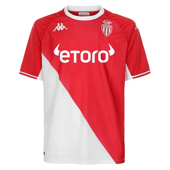 Maillot Football AS Monaco Domicile 2021-22 Rouge Blanc